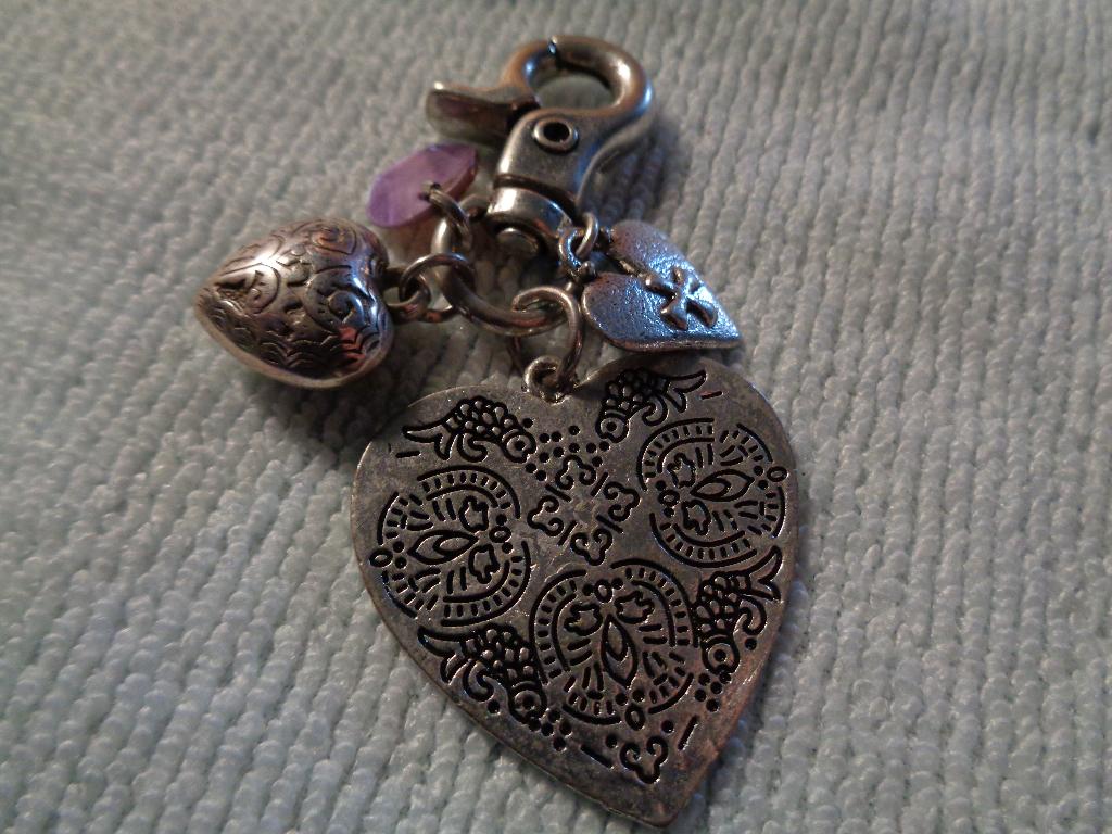 zilverkl hart als tassenhanger, Ophalen of Verzenden, Nieuw