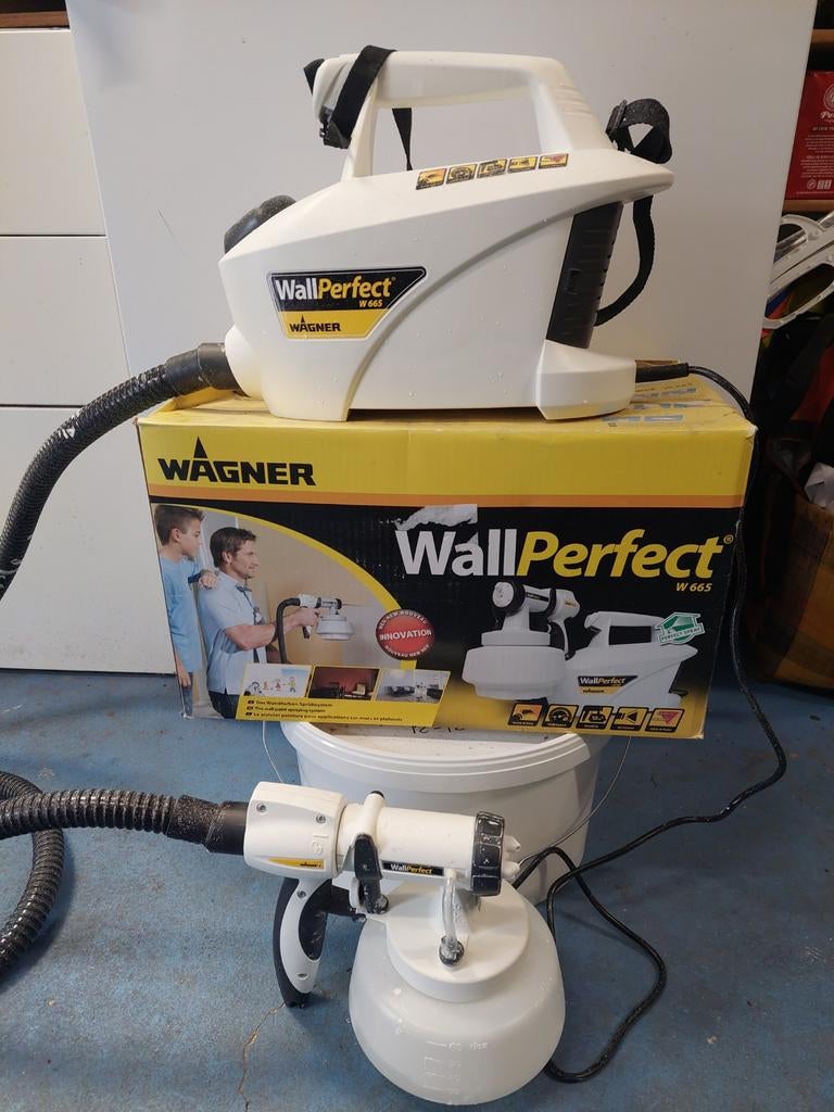 Wagner WallPerfect W665 verfspuit, Ophalen