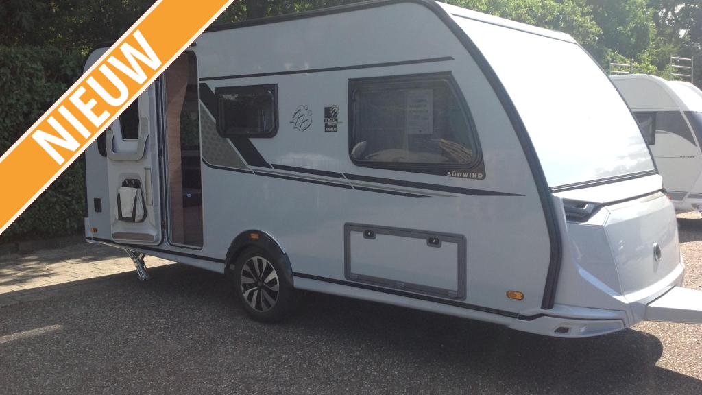 Knaus Sudwind Black Selection 460 EU, Caravans en Kamperen, Standaardzit, Schokbreker, Knaus, Overige typen
