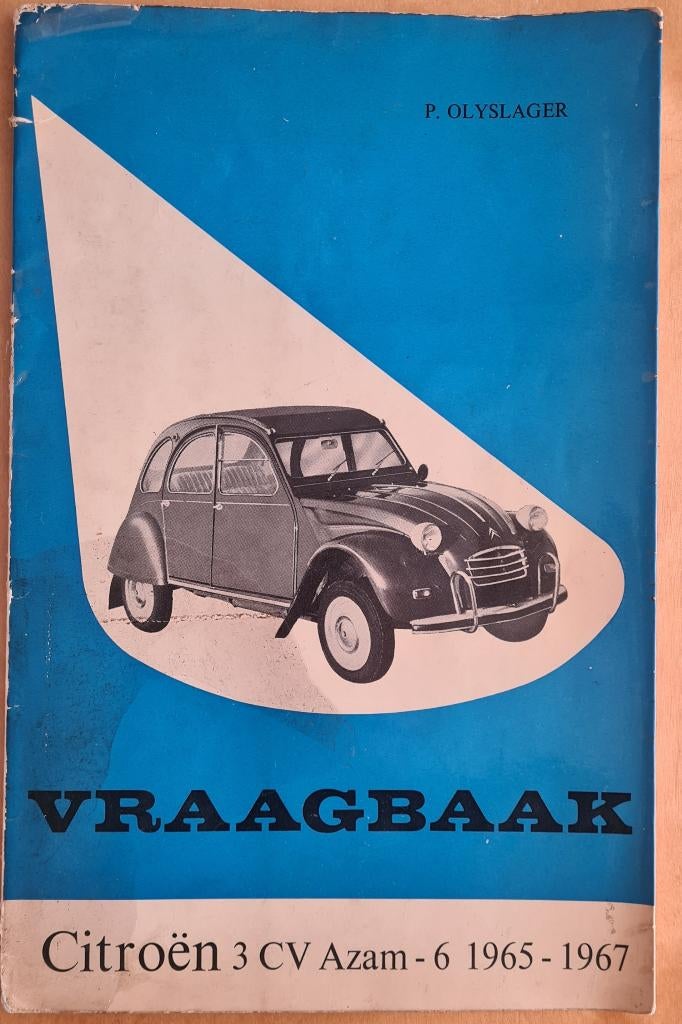 Boekje over citroen Azam-6., Ophalen of Verzenden