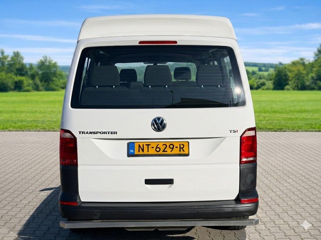Volkswagen Transporter Kombi 2.0 TSI L2H1 9PRS, ECC AIRCO, E, Voorwielaandrijving, Stof, Gebruikt, Bedrijf