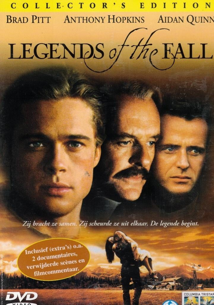 Legends Of The Fall - Edward Zwick ( Brad Pitt ), Vanaf 12 jaar, Ophalen of Verzenden, Zo goed als nieuw, Drama