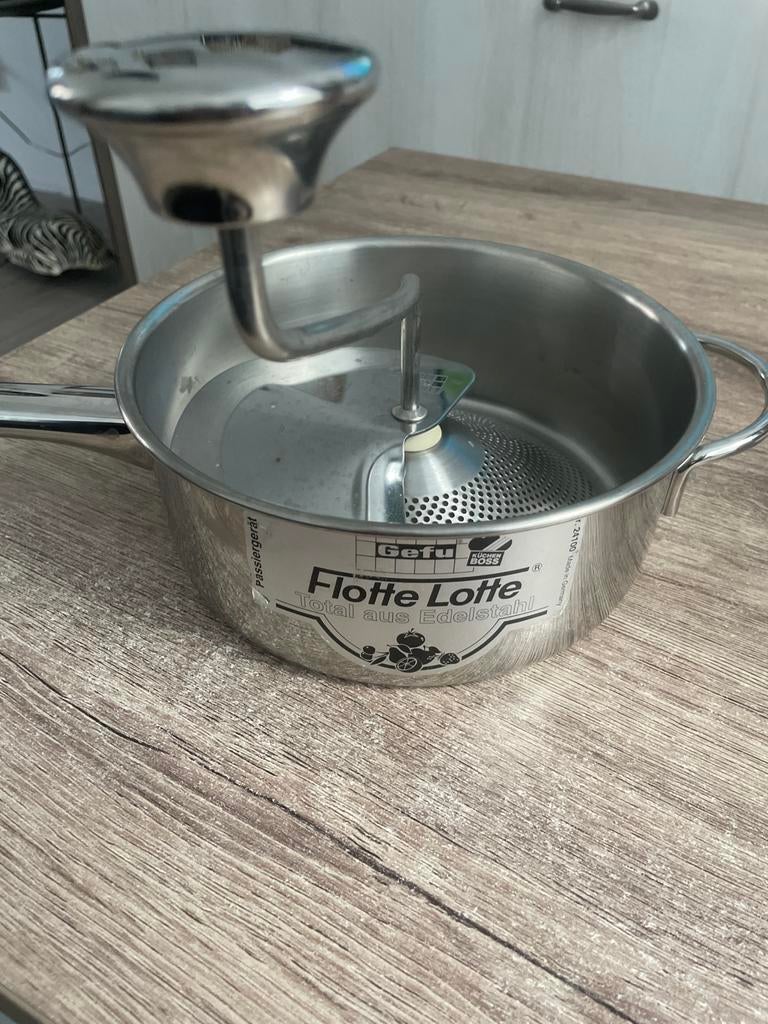 Gefu Flotte Lotte passeerzeef, Ophalen of Verzenden, Gebruikt