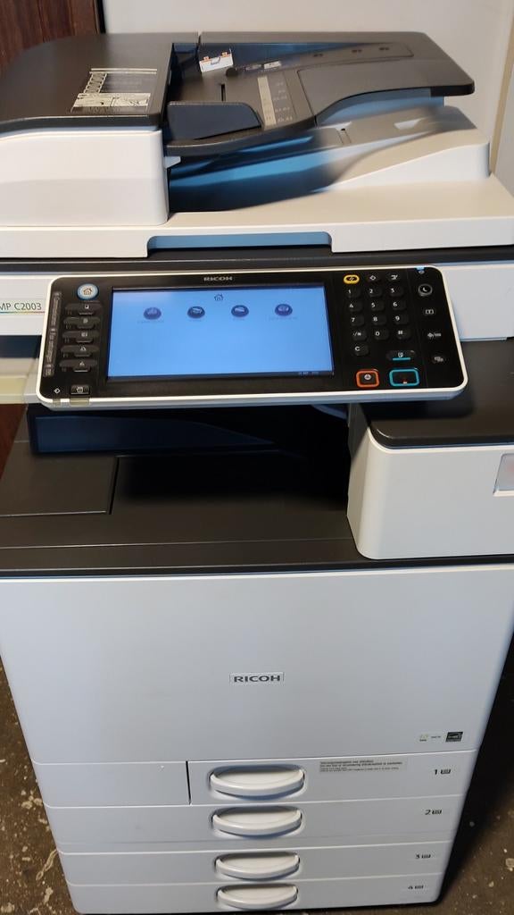 Ricoh MPC2003 Multifunctionele Printer/Kopieerapparaat, Ophalen, Kleur printen, Gebruikt, All-in-one