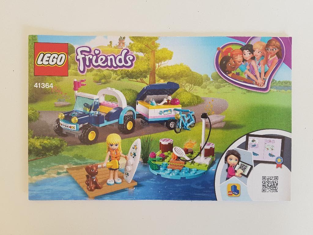 Lego Friends 41364 Stephanie's Buggy en Aanhanger, Ophalen of Verzenden, Zo goed als nieuw, Complete set, Lego