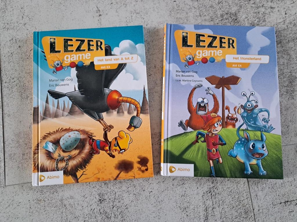 Lezer Game Boekjes: Niveau E3 en E4, Boeken, Ophalen of Verzenden, Zo goed als nieuw, Marian van Gog, Eric Bouwens, Fictie algemeen