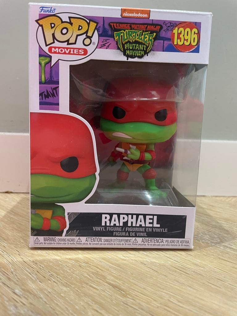 Funko Pop! Teenage Mutant Ninja Turtles Raphael 1396, Ophalen of Verzenden, Zo goed als nieuw