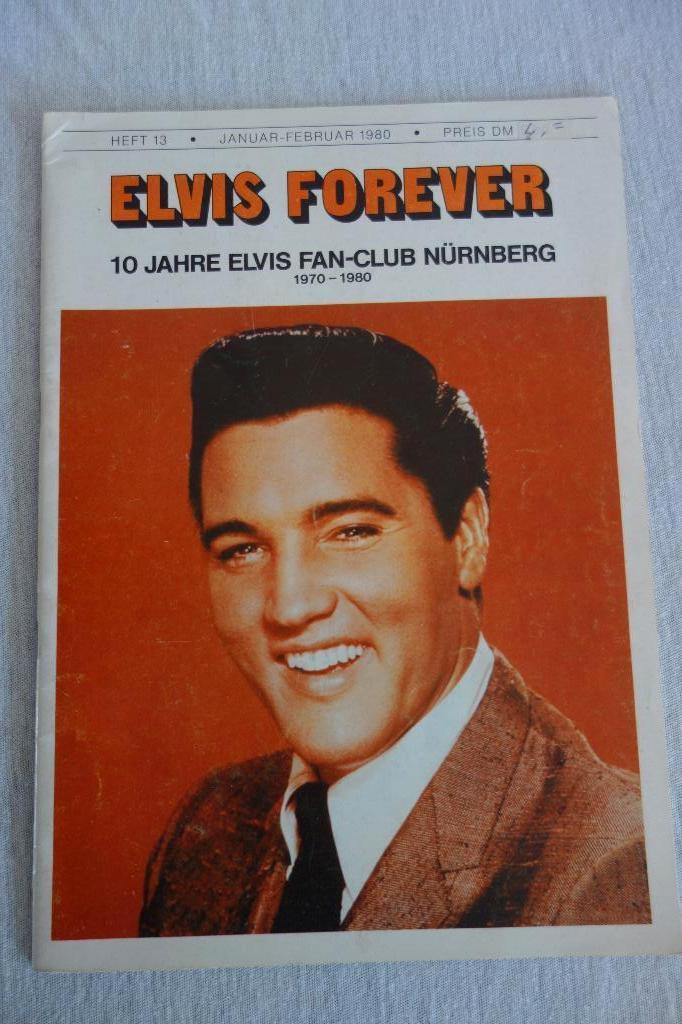 Fanclubboek Elvis forever Nürnberg 10 jaar, Verzamelen, Ophalen of Verzenden, Zo goed als nieuw, Boek, Tijdschrift of Artikel