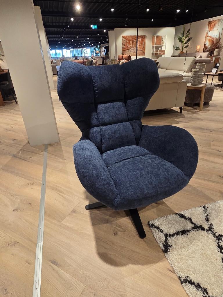 Draaifauteuil Flair, Huis en Inrichting, Fauteuils, Zo goed als nieuw, Stof, 75 tot 100 cm, 75 tot 100 cm, Ophalen