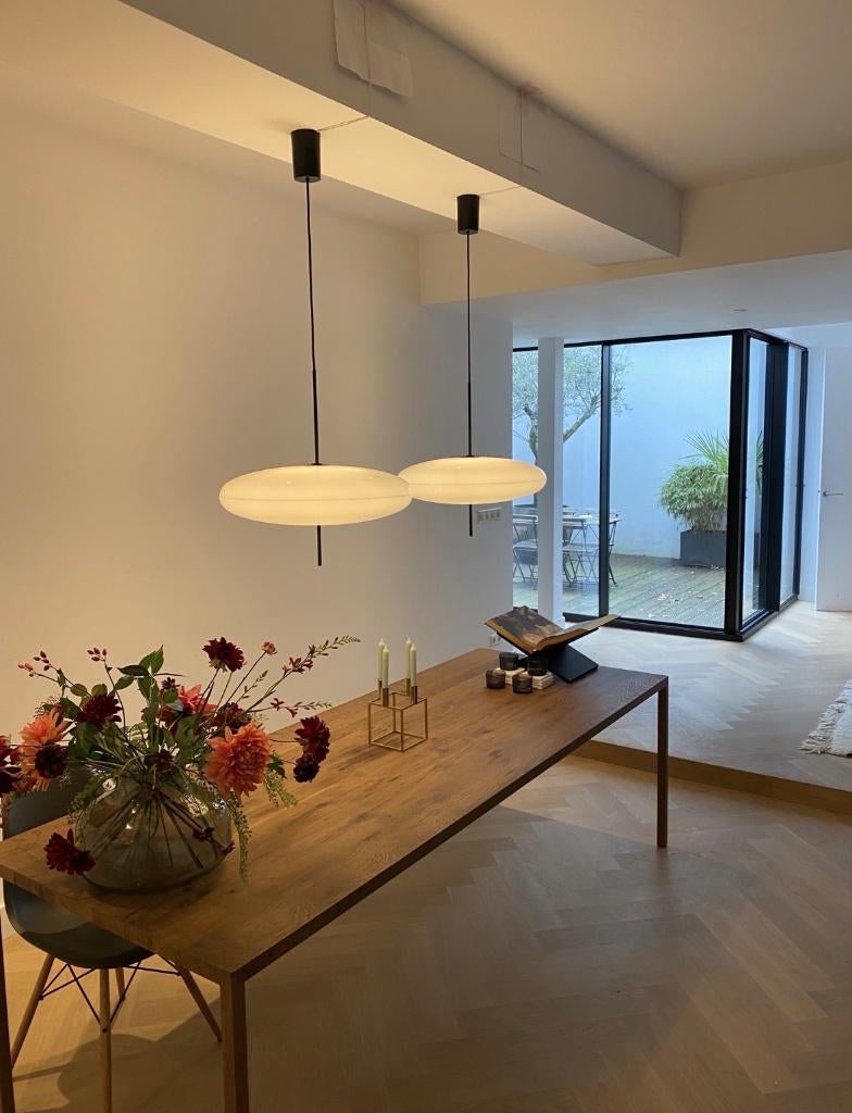 MDF Italia Tense Wood eettafel, Ophalen, Eikenhout, 200 cm of meer, 50 tot 100 cm