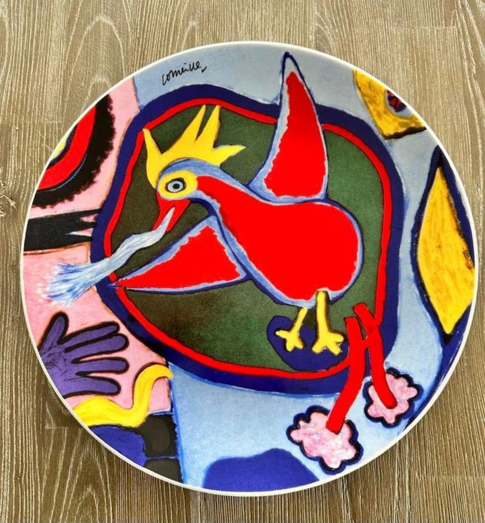 Bord van Corneille, "De vuurvogel", Antiek en Kunst, Antiek | Porselein, Ophalen of Verzenden