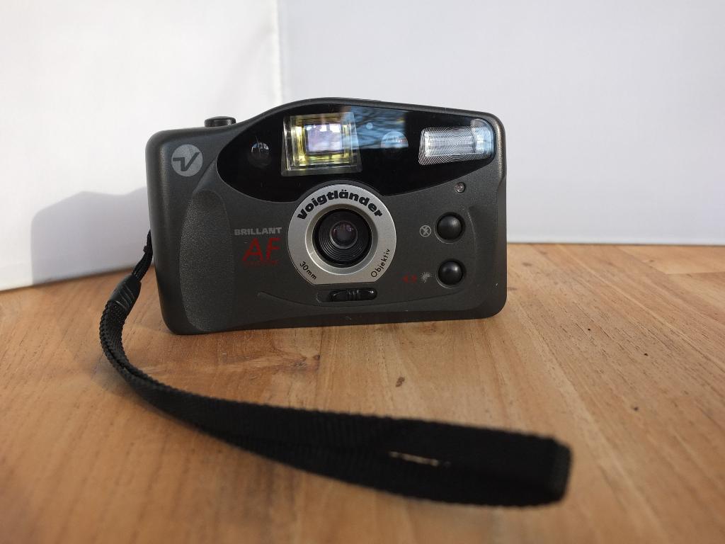 ✅ 📸 Voigtländer Brillant AF Motor, 30mm Prime Lens, 1999, Ophalen, Gebruikt, Compact, Overige Merken