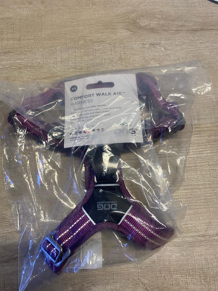 Dog Copenhagen Comfort Walk Air tuig maat XS paars, Dieren en Toebehoren, Ophalen of Verzenden, Nieuw