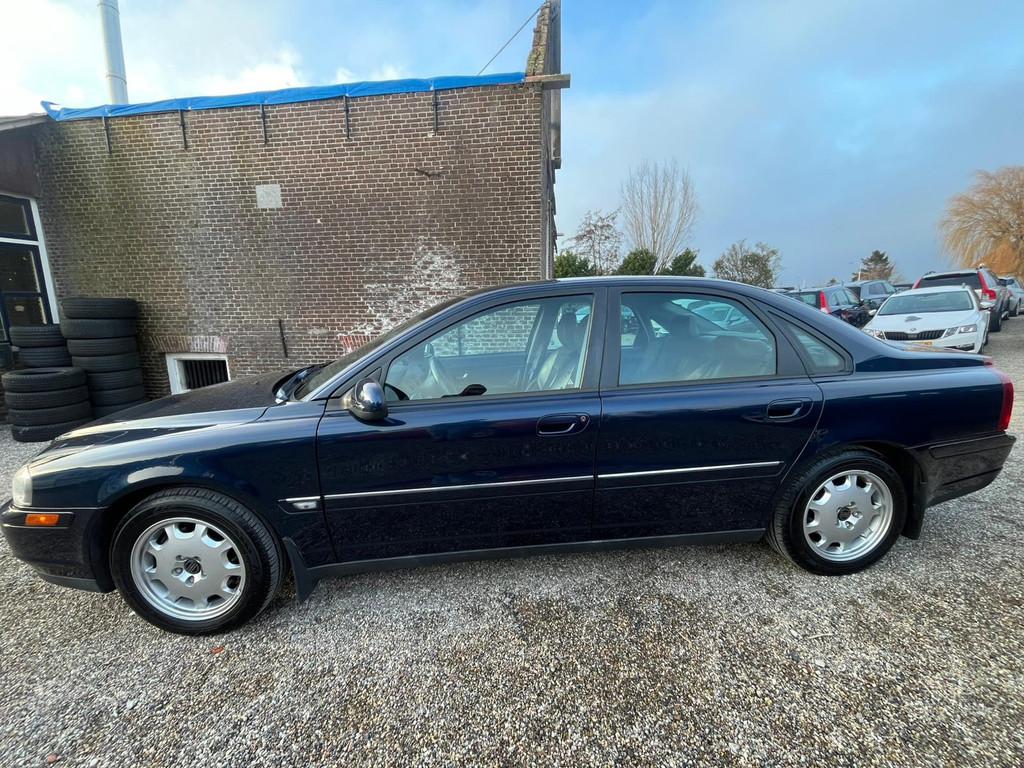 Volvo S80 2.9 Geartronic Dynamic LPG G3 door Koninklijk Huis, Auto's, 196 pk, Zwart, Blauw, Bedrijf