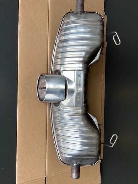 porsche boxster uitlaat 986/10 germany 996.111.151.01 G00.05, Ophalen of Verzenden, Gebruikt, Porsche