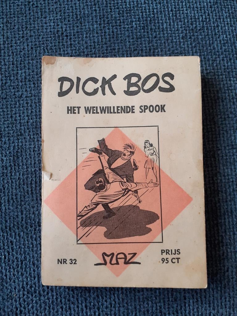 Dick Bos nr. 32, Eén stripboek, Ophalen of Verzenden, Gelezen