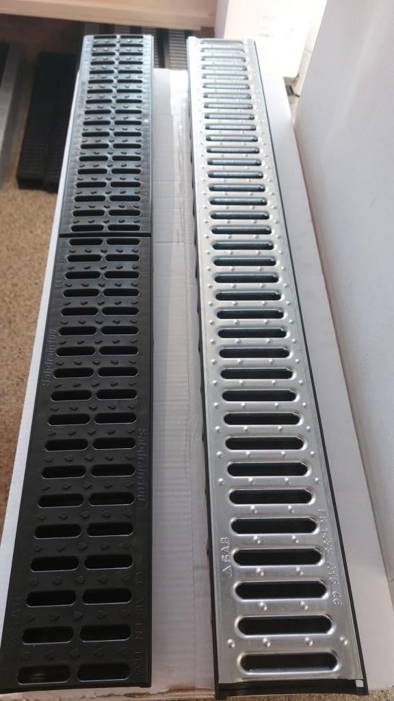 Lijngoot/afvoergoot/infiltratiekrat/PVC buizen en hulpstuk