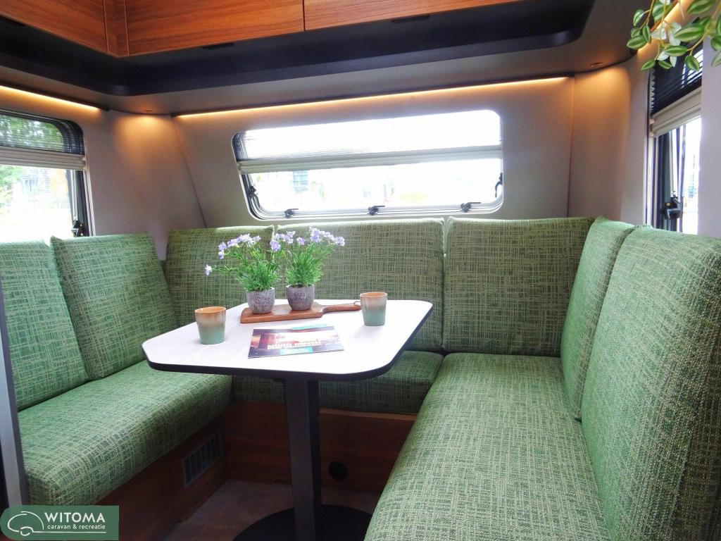 Eriba Novaline 495 Rondzit en enkelbedden, Rondzit, Bedrijf, 5 tot 6 meter, Eriba