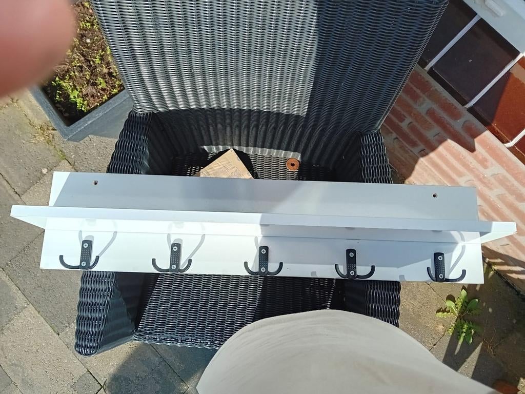 Kapstok, Wandkapstok, Ophalen of Verzenden, Zo goed als nieuw, Minder dan 100 cm