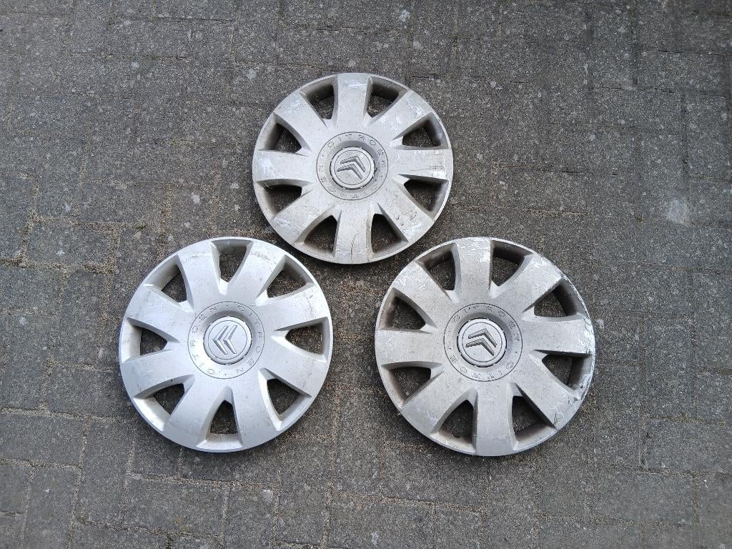 3 wieldoppen Citroen, Auto diversen, Wieldoppen, Ophalen
