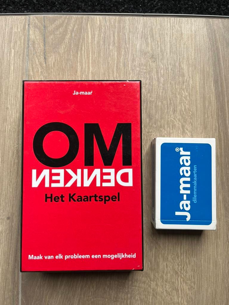 Omdenken kaartspellen, Ophalen of Verzenden, Zo goed als nieuw