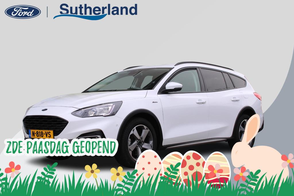 Ford Focus Wagon 1.0 EcoBoost Active X Business | Wegklapbar, Gebruikt, Euro 6, Wit, Origineel Nederlands