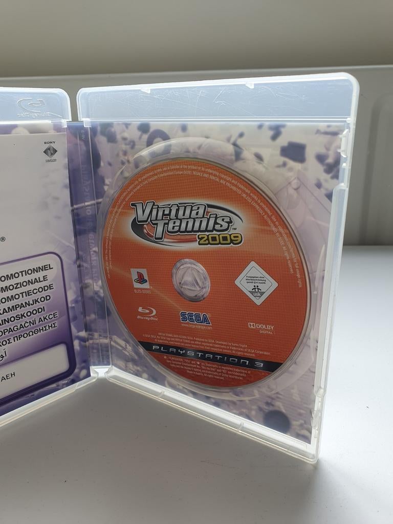 Virtua Tennis 2009 PlayStation 3, Gebruikt, Q, Q, Ophalen of Verzenden
