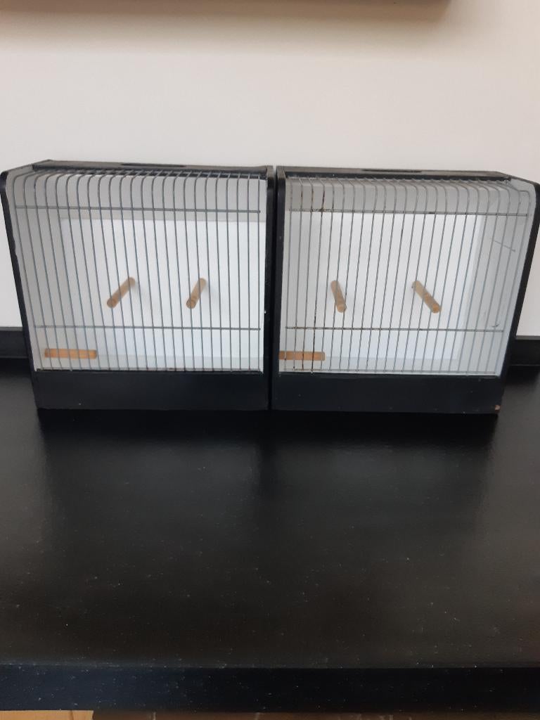 2 decoratieve vogelkooitjes, Antiek en Kunst, Ophalen of Verzenden