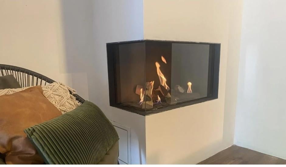 DRU Lugo 80/2 Eco Wave Gashaard - Hoekmodel, Ophalen