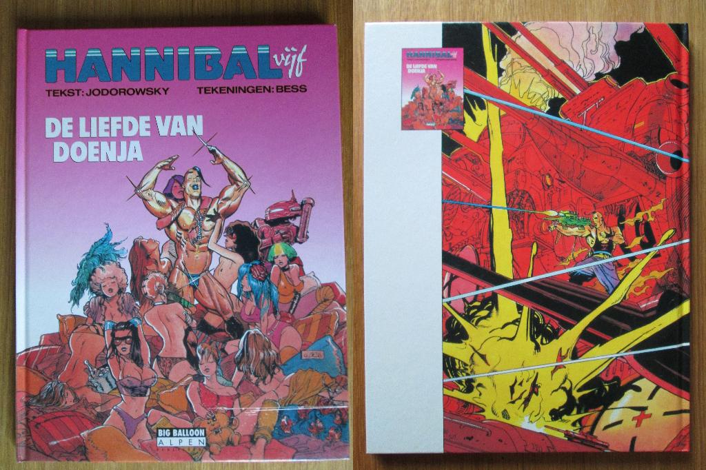 Hannibal Vijf 1 - De liefde van Doenja (HC), Boeken, Complete serie of reeks, Ophalen of Verzenden, Nieuw, Georges Bess