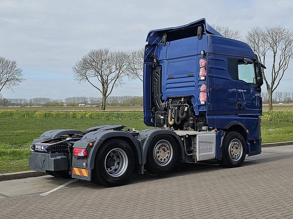 M.A.N. 26.470 TGX tg3 gm 6x2/2 bls, Automaat, Euro 6, Stoelverwarming, Blauw