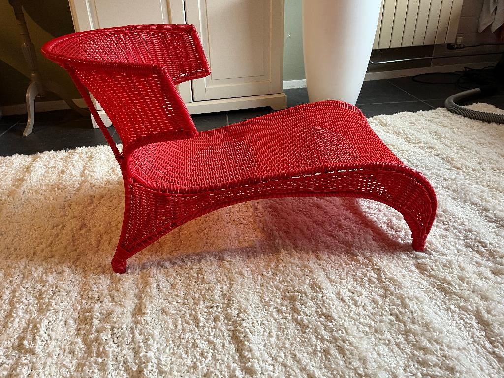 Kinder sofa kleur : rood, Kinderen en Baby's, Ophalen, Gebruikt, Stoel(en)