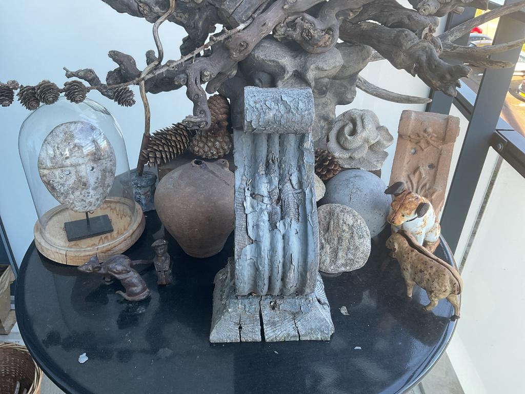 Antieke Houten Console - Rustieke Decoratie, Ophalen