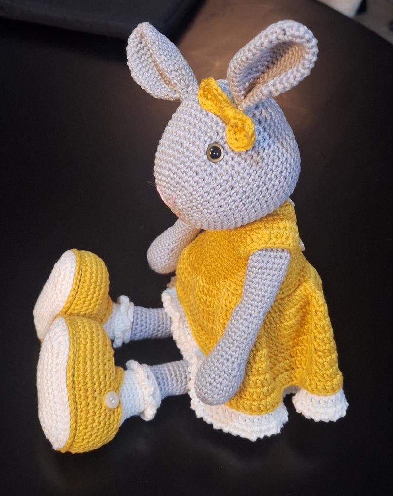 *nieuw* schattig gehaakt konijn, Ophalen of Verzenden, Nieuw, Konijn