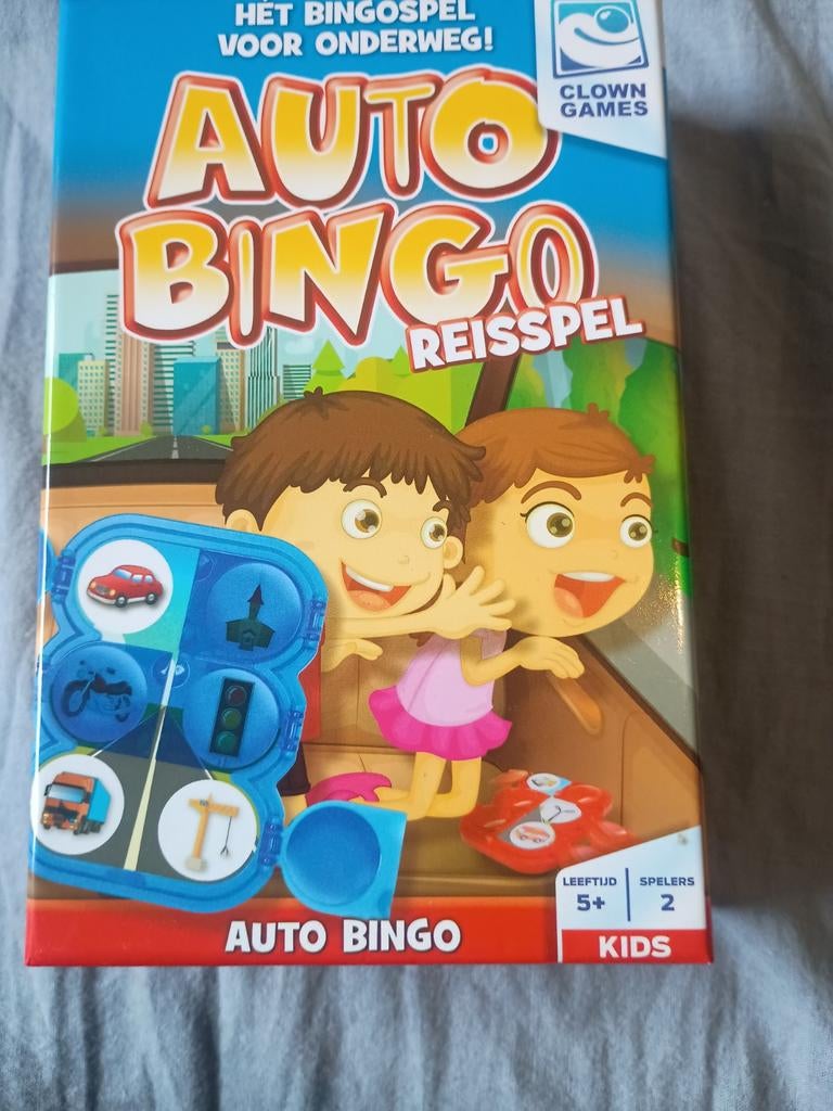 Auto Bingo Reisspel - Het Bingospel voor Onderweg!, Hobby en Vrije tijd, Gezelschapsspellen | Bordspellen, Clown Games, Een of twee spelers