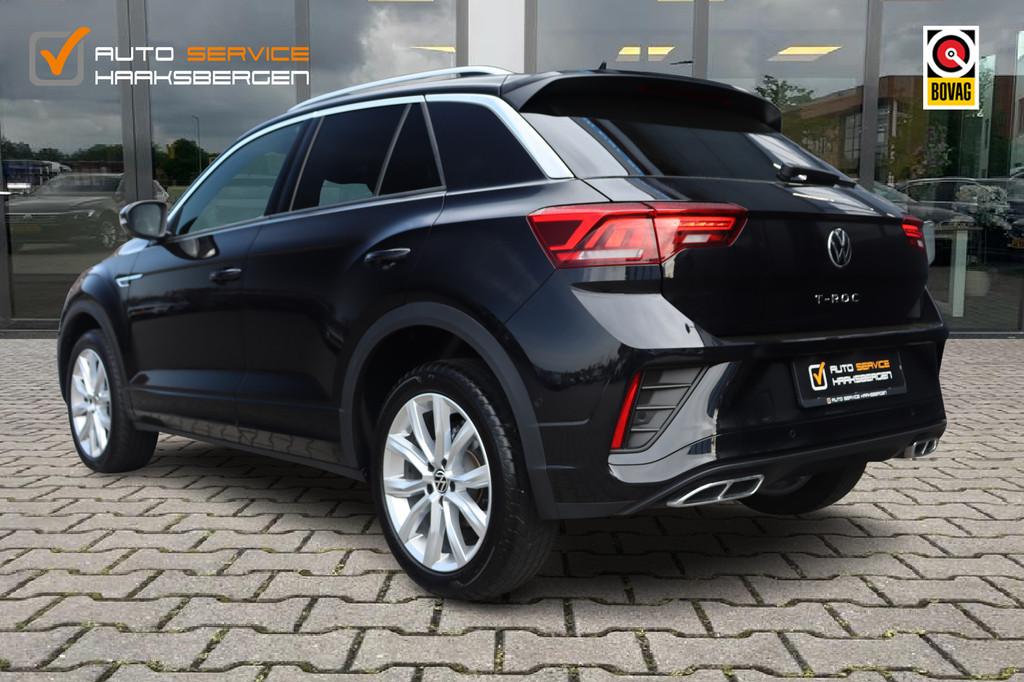 Volkswagen T-Roc 1.5 TSI R-Line | ACC | Camera | Keyless |, Zwart, 4 cilinders, 150 pk, Alcantara