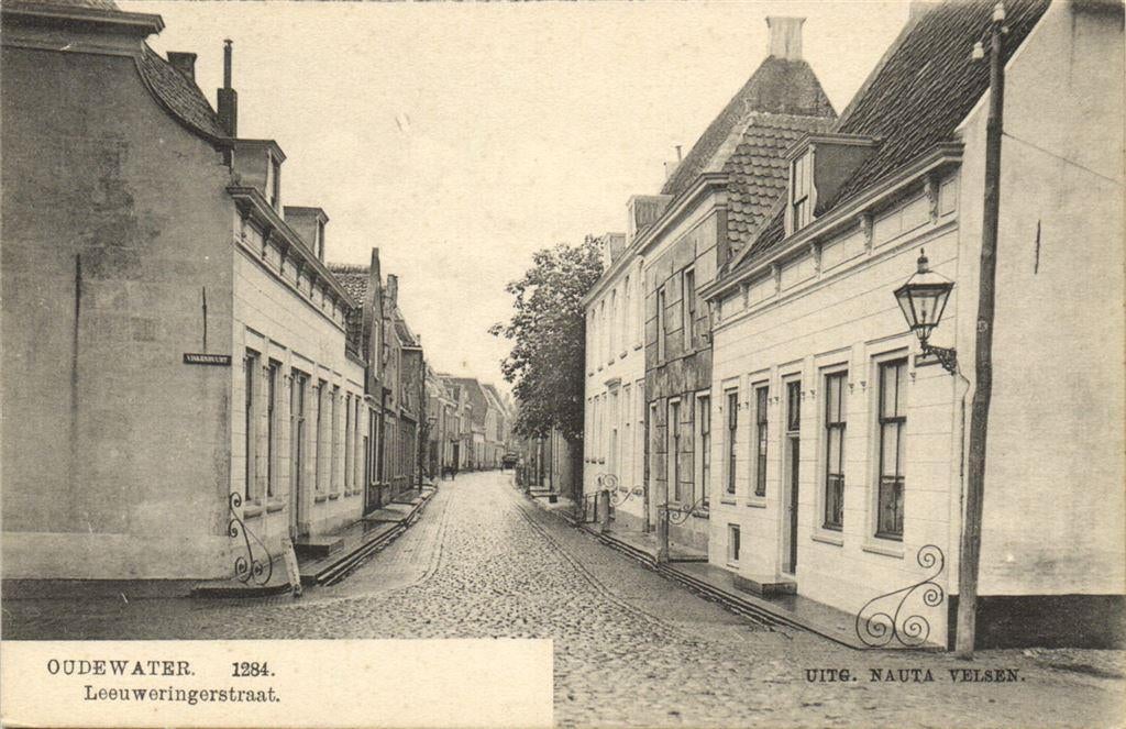 Oudewater. Leeuweringstraat. - ongelopen, Ophalen of Verzenden, Voor 1920, Ongelopen, Noord-Brabant