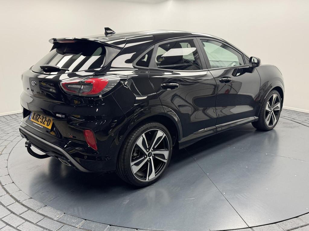 Ford Puma 1.0i EcoBoost 155PK Hybrid ST-Line X Trekhaak-Navi, Voorwielaandrijving, Met garantie (alle), Leder en Stof, 23 km/l