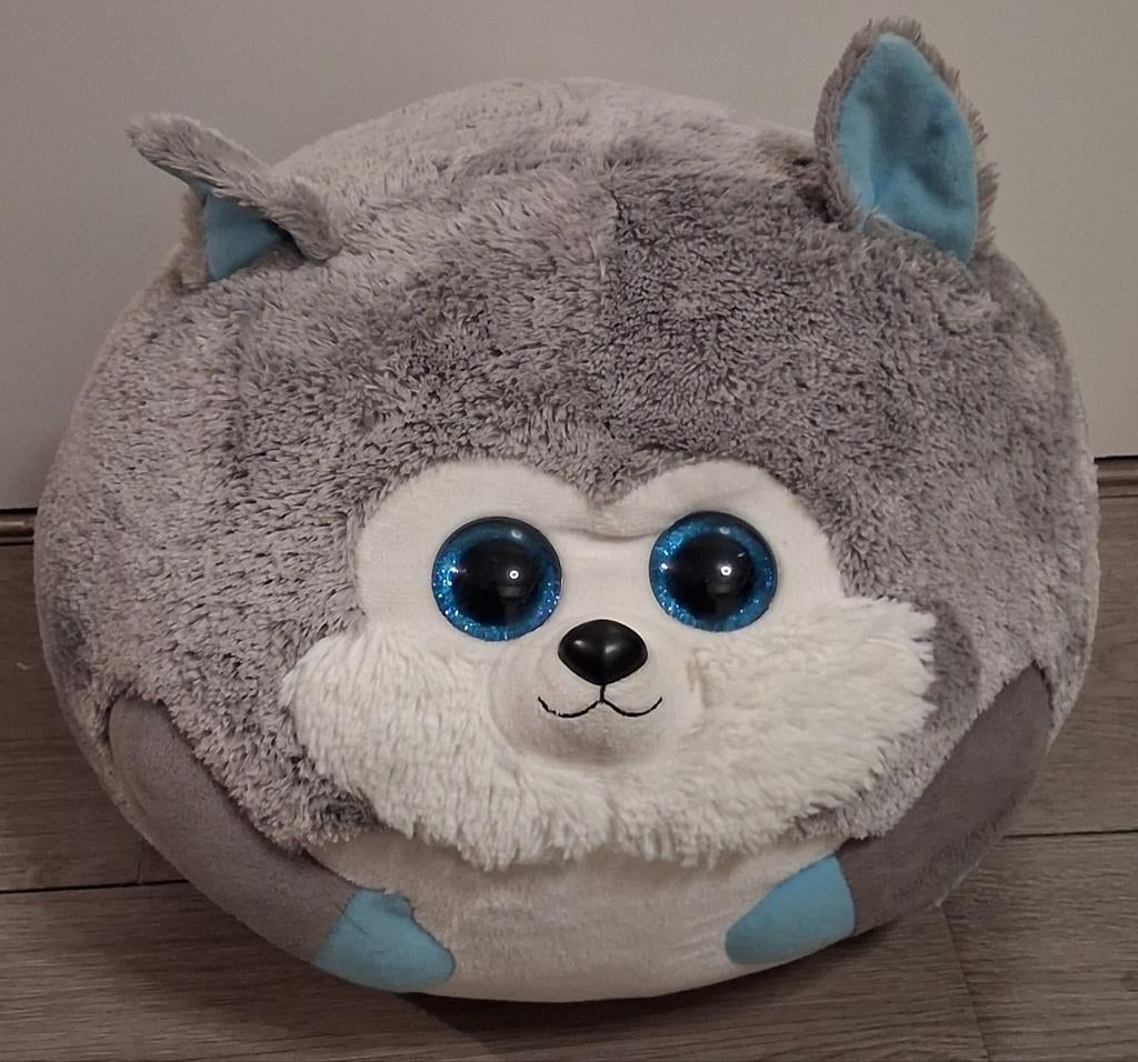 Ty beanie ballz hondje Yukon 42 cm, Kinderen en Baby's, Speelgoed | Knuffels en Pluche, Ophalen of Verzenden, Zo goed als nieuw