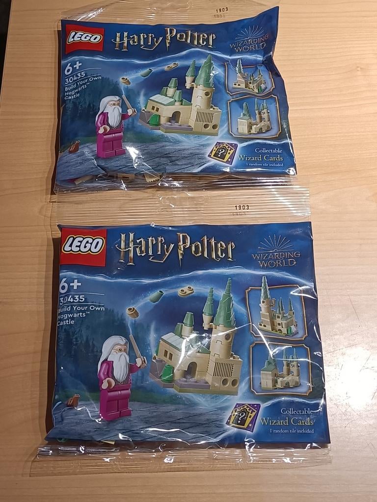 LEGO Harry Potter 30435 Hogwarts Kasteel (2 stuks), Ophalen of Verzenden, Nieuw, Complete set, Lego