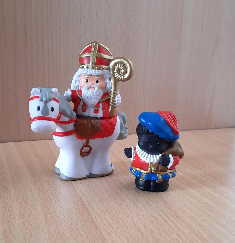 FISHER-PRICE set SINTERKLAAS ZWARTE PIET en paard OZOSNEL, Ophalen of Verzenden, Nieuw, Speelset