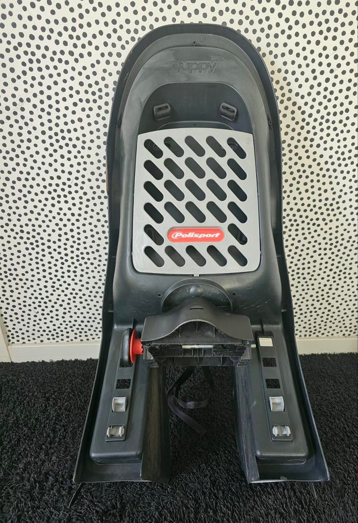 Polisport Guppy Achterzitje - Gebruikt, Achterzitje, Ophalen of Verzenden, 9 t/m 36 kg, Polisport