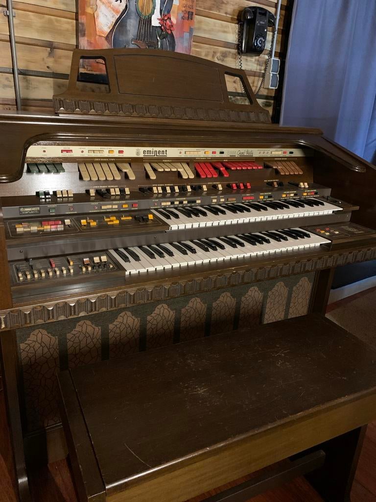 Eminent Orgel Grand Theater 2000 - Klassiek Elektronisch Org, Muziek en Instrumenten, Orgels, Ophalen, Gebruikt, 2 klavieren, Orgel