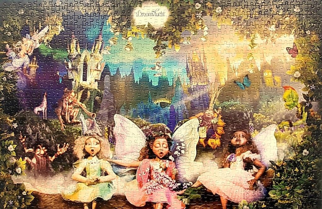 Efteling puzzel Droomvlucht, Ophalen of Verzenden, 500 t/m 1500 stukjes, Zo goed als nieuw, Legpuzzel