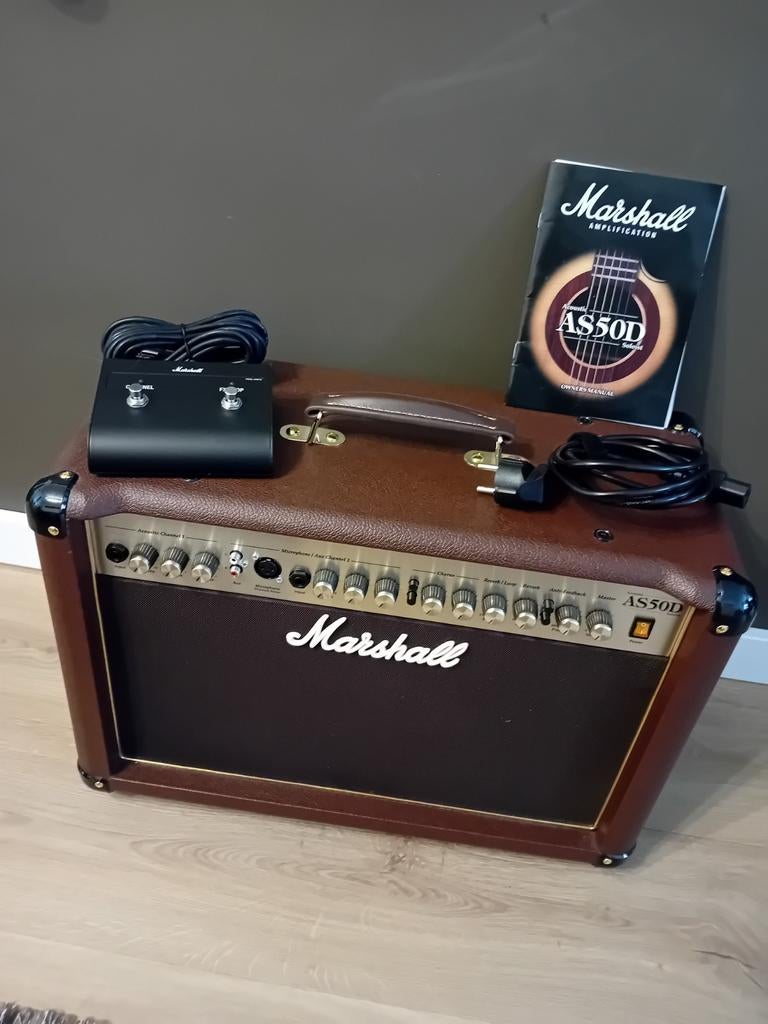 Marshall as50d, Ophalen, Zo goed als nieuw, Gitaar, 50 tot 100 watt