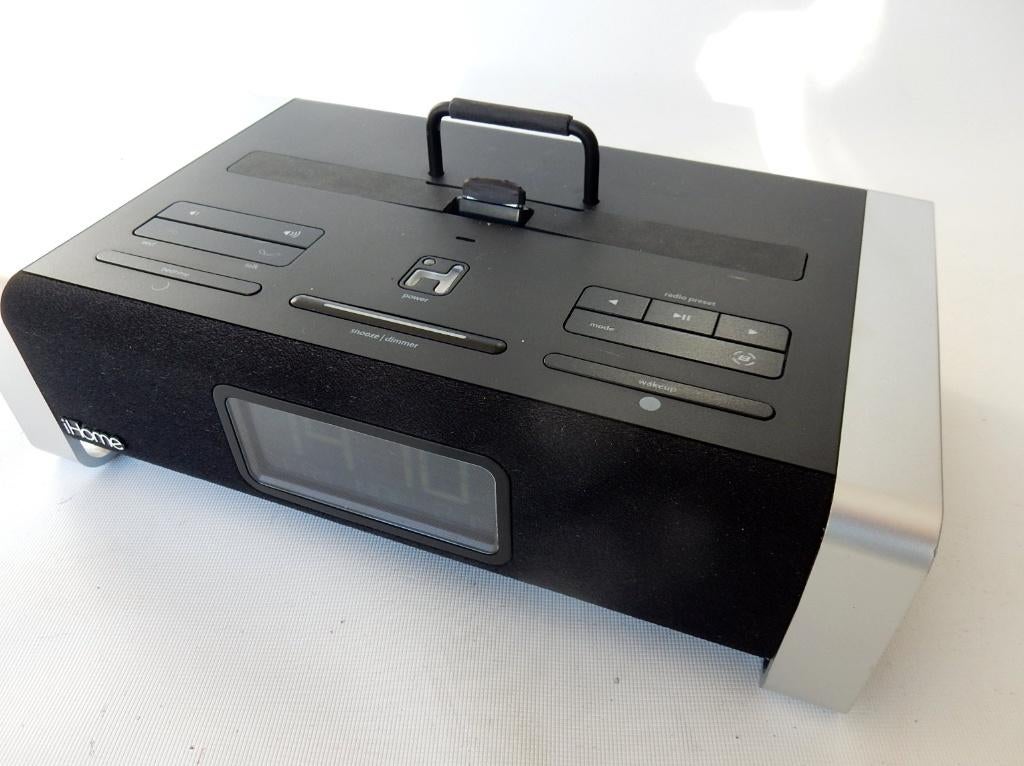 iHome iA 100 radio wekker speaker met bluetooth, Ophalen of Verzenden, Gebruikt, Radio