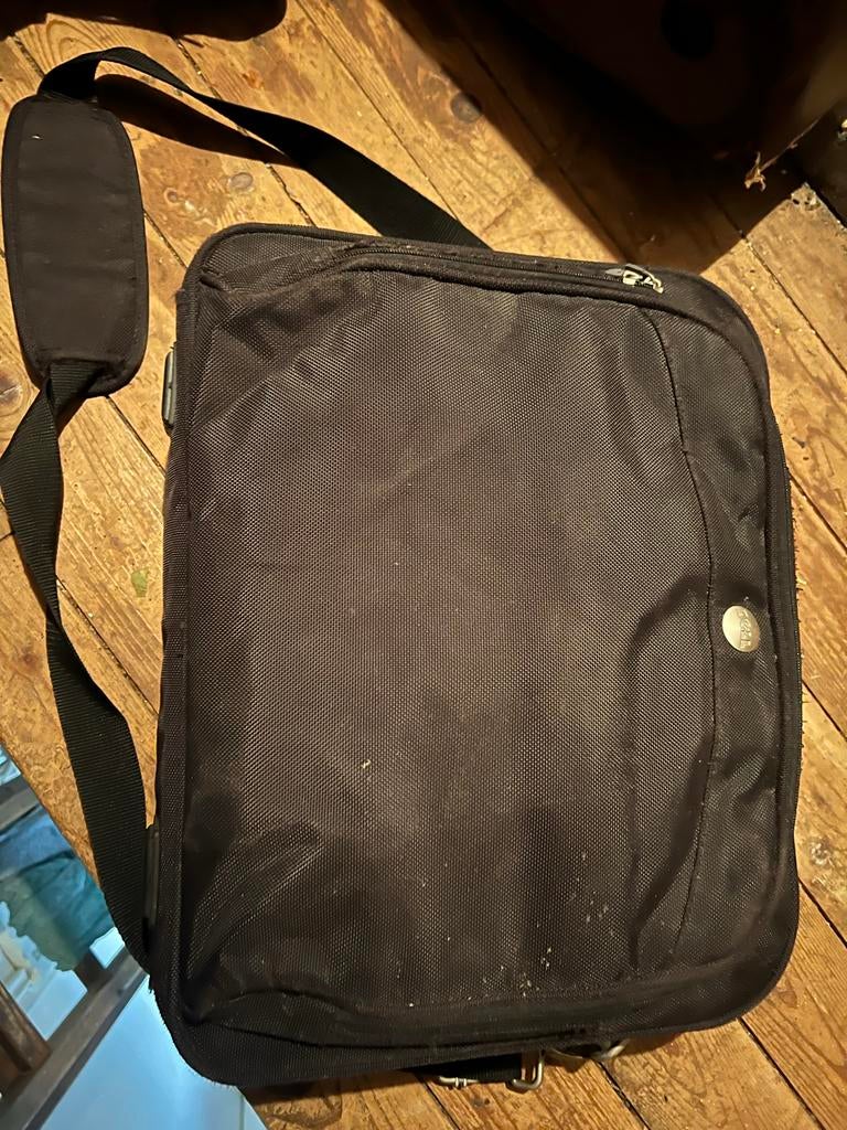 Stevige Dell laptoptas (tot 16 inch) met veel opbergvakken, Ophalen, 16 inch, Gebruikt, Schoudertas