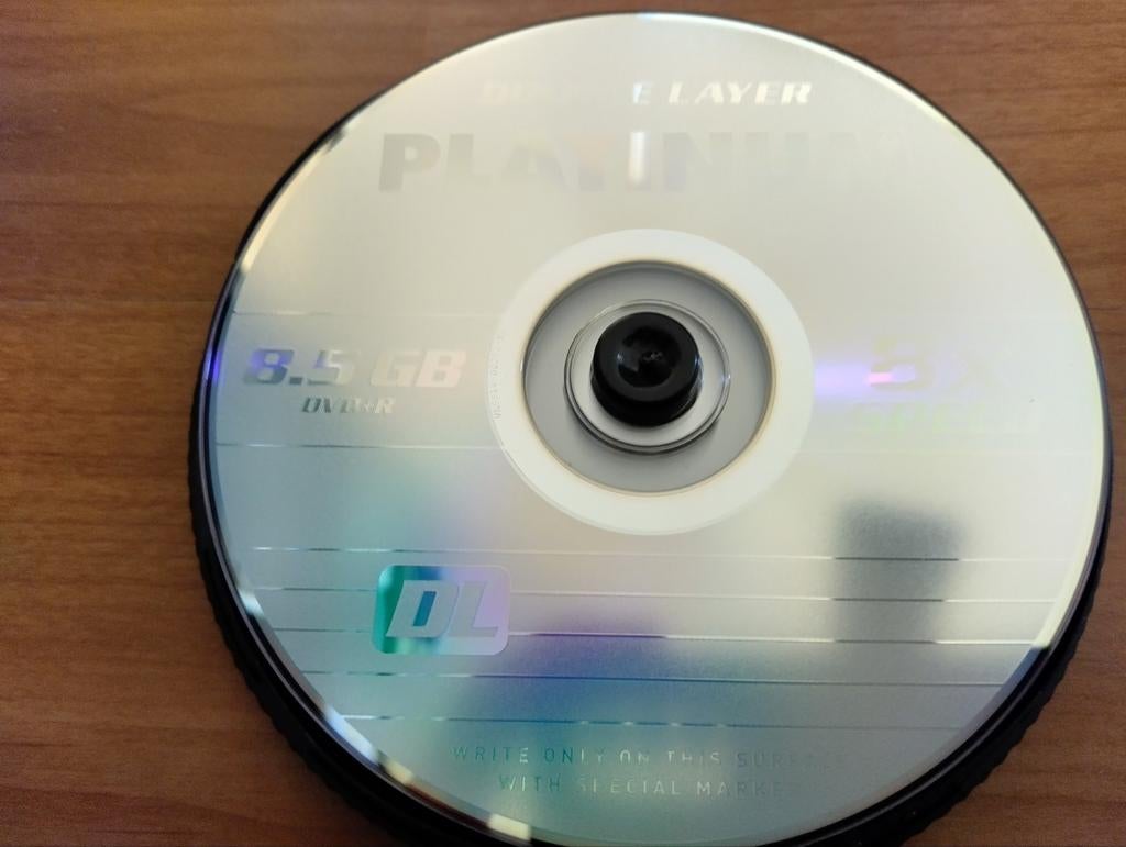 Platinum DVD+R (9 stuks, double layer, 8,5 GB), Ophalen of Verzenden, Nieuw, Dvd, Platinum