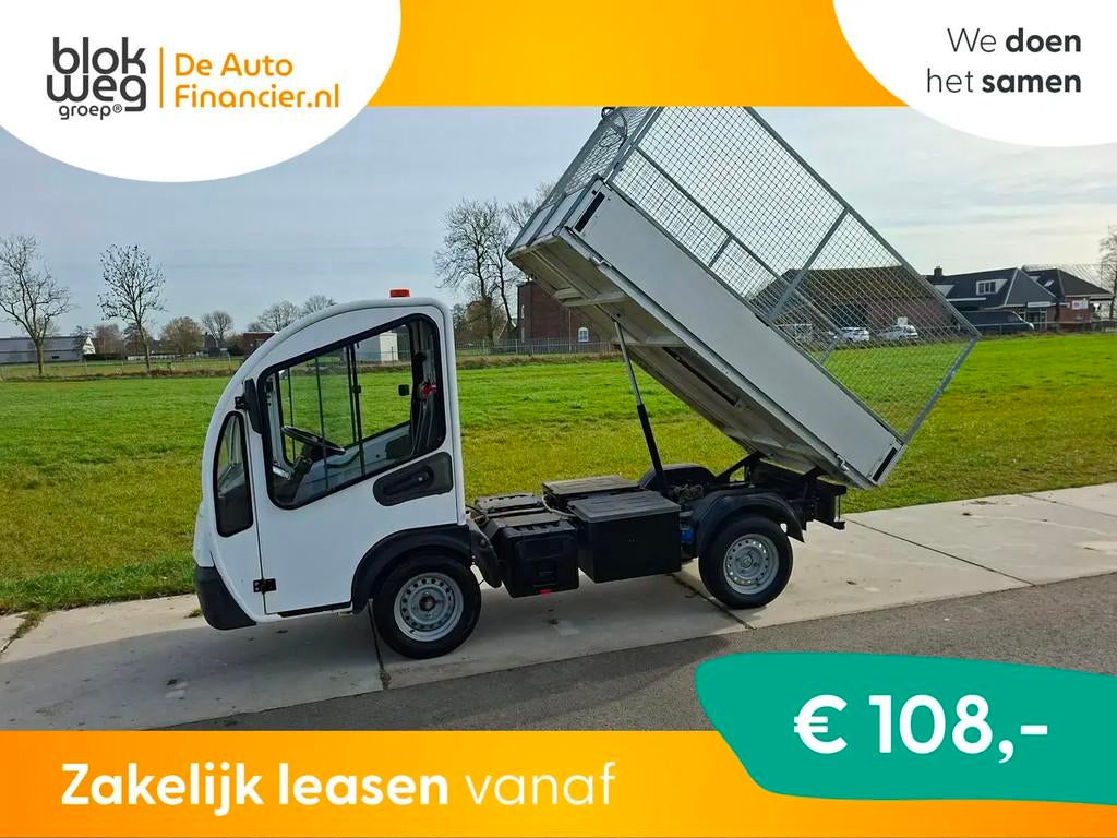 Goupil G3 G3 Kipper volledig elektrisch met ken € 6.500,00, Automaat, Gebruikt, Overige carrosserieën, Overige brandstoffen