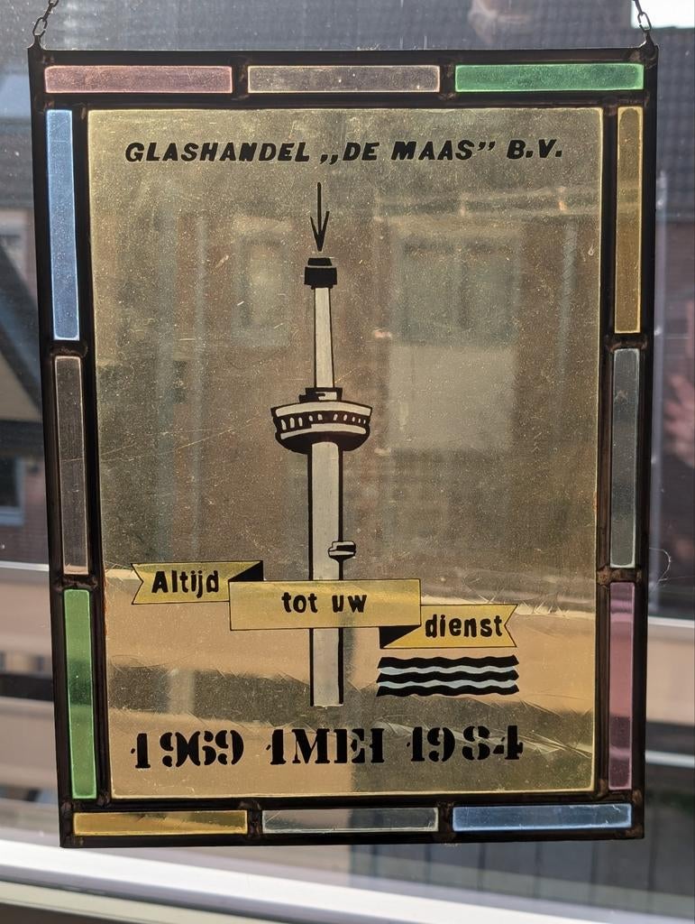 Glas in lood raamhanger, Glas, Minder dan 100 cm, 25 tot 50 cm, 50 tot 100 cm